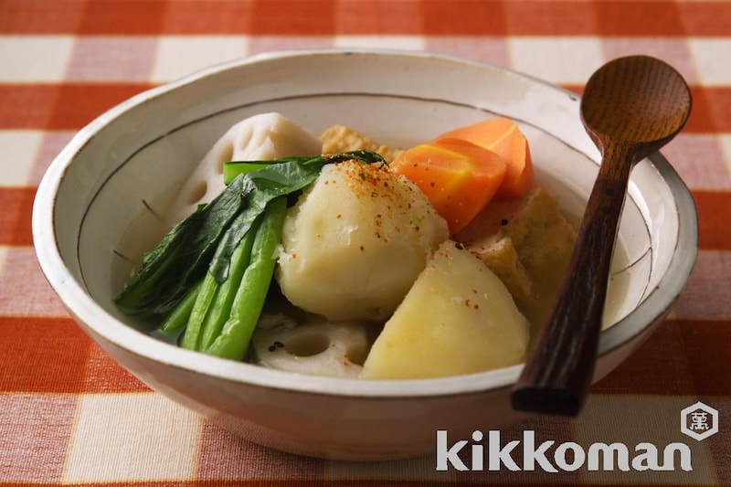 厚揚げとじゃがいもの胡麻味噌煮 - YouTube