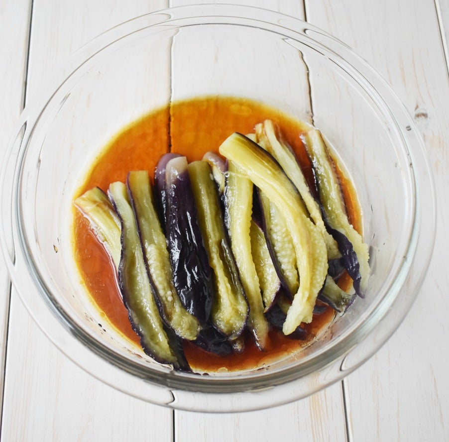 レンジで瞬殺！ ポン酢しょうゆで作れば簡単！秒でなくなるなすの南蛮漬け レシピ・作り方Tasty