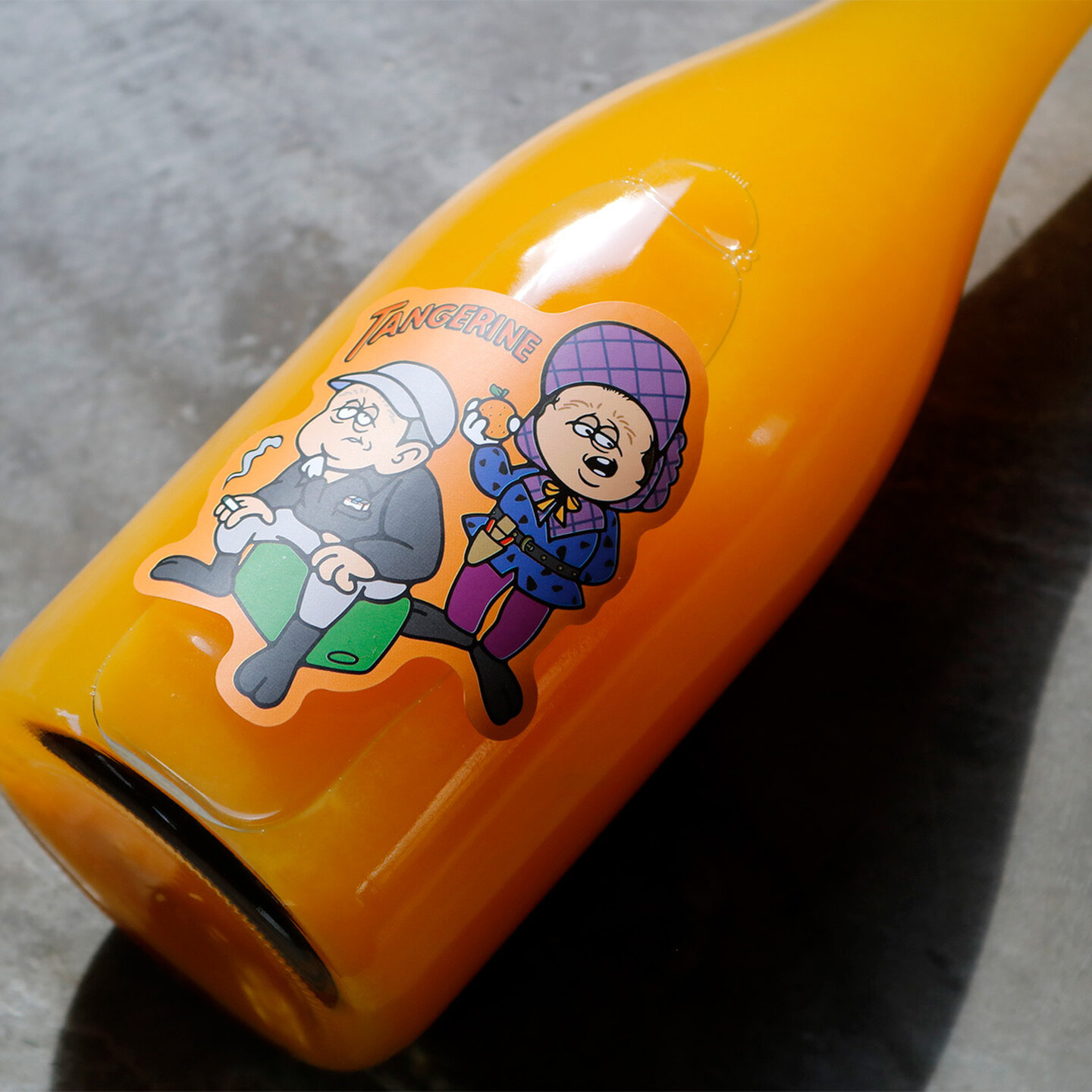 タンジェリンオレンジ Tangerine Orange の色見本・カラーコード色彩図鑑 色の名前と色見本一覧