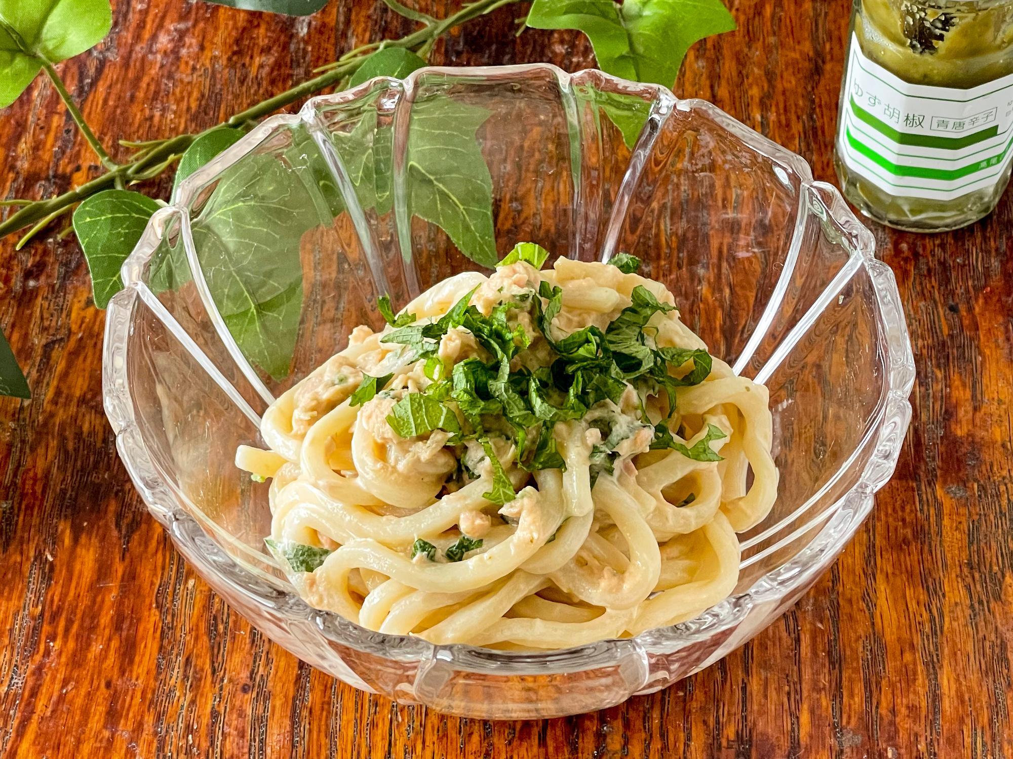 殿堂入り 柚子胡椒おろし豚うどん – リュウジのバズレシピメモ 作り方・コツ・感想It's a piece of cake