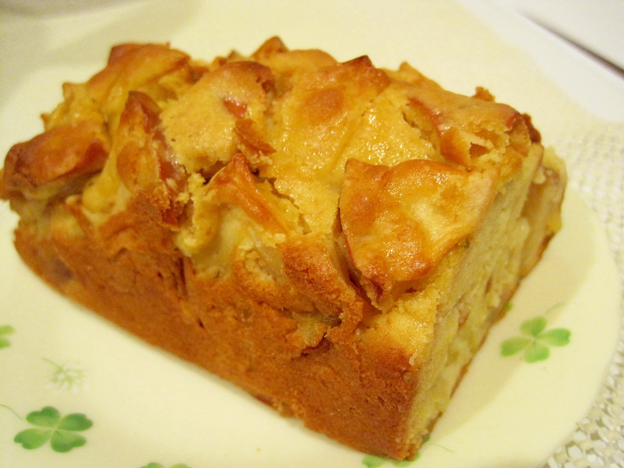 レシピ りんごのクッキーケーキsazanami