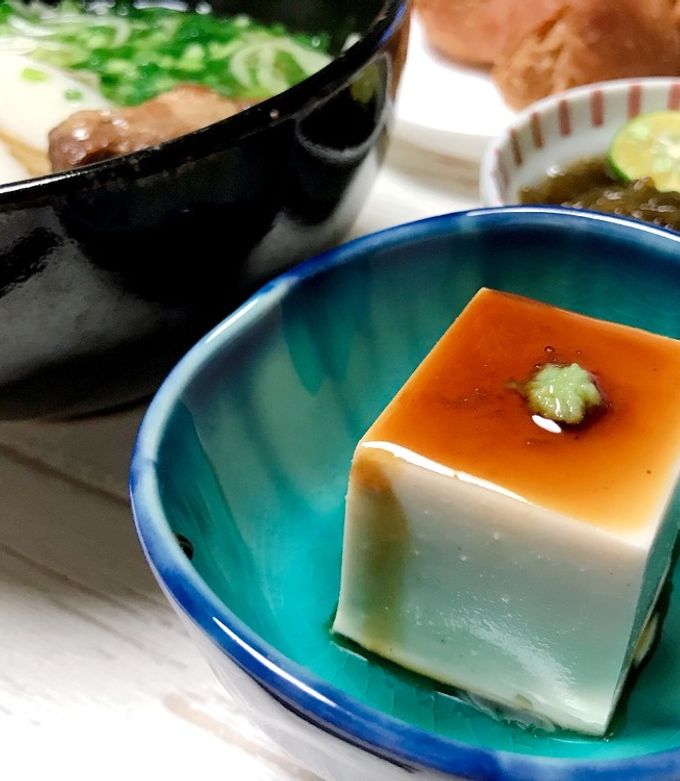 ピーナッツとじゃこのごちそう豆腐 ごまレシピ公式 ごま油のかどや製油