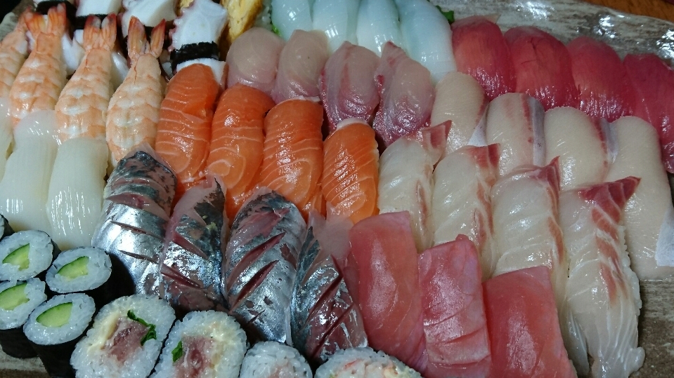 サーモンの握り寿司