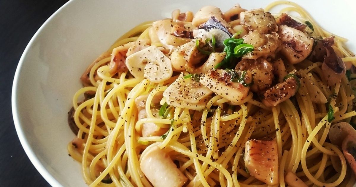 シーフードのバター醤油パスタ レシピ・作り方 by みさまな - 楽天レシピ