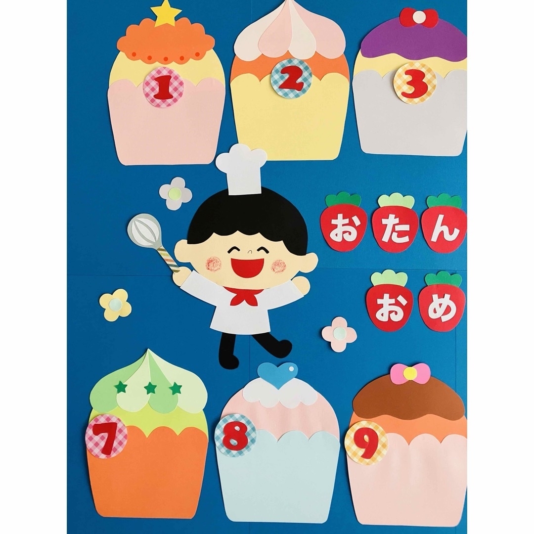 7 7公開終了 イシグロフミカさんの「お誕生日表壁面 イラスト素材」を会員全員にプレゼント！保育士・幼稚園教諭のための情報メディア ほいくis ほいくいず