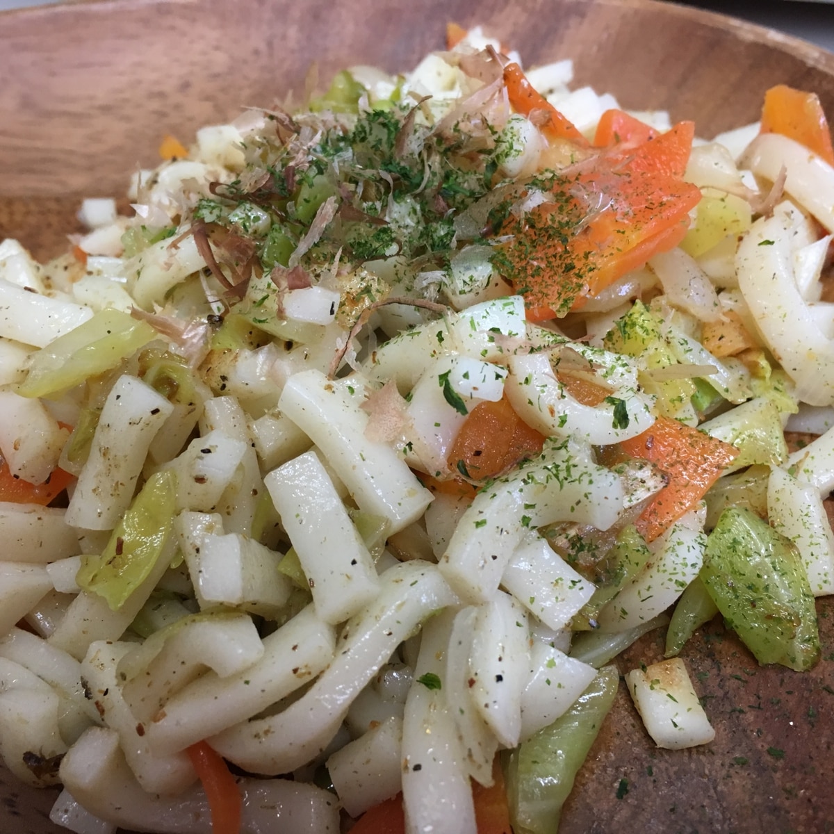 離乳食完了期＊取り分け焼きうどん