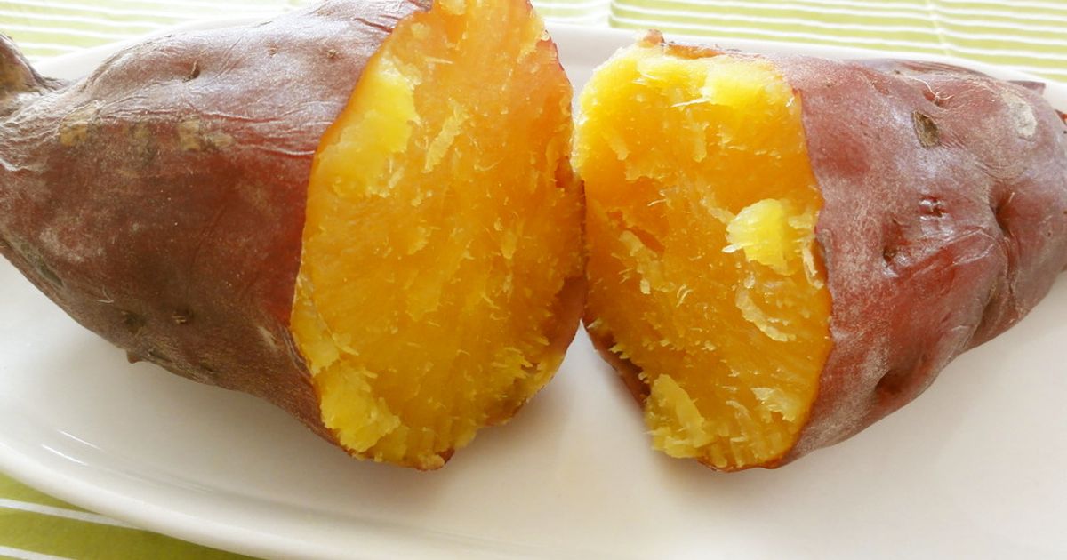 簡単☆蒸かし芋♪さつまいもが炊飯器でホックホクに