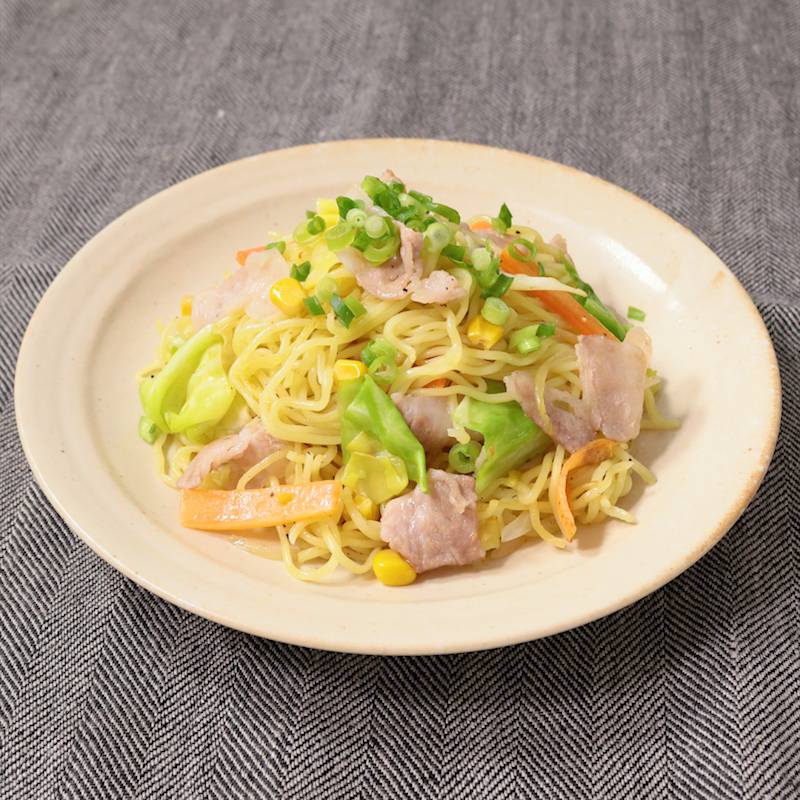 さっぱりサラダうどん