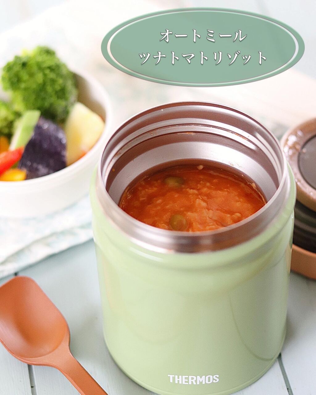 スープジャーで痩せるお弁当 オートミールのお弁当4選part6オマケ付！定番インスタントスープで簡単アレンジ弁当〜How to makeoatmeal bento.〜 - YouTube