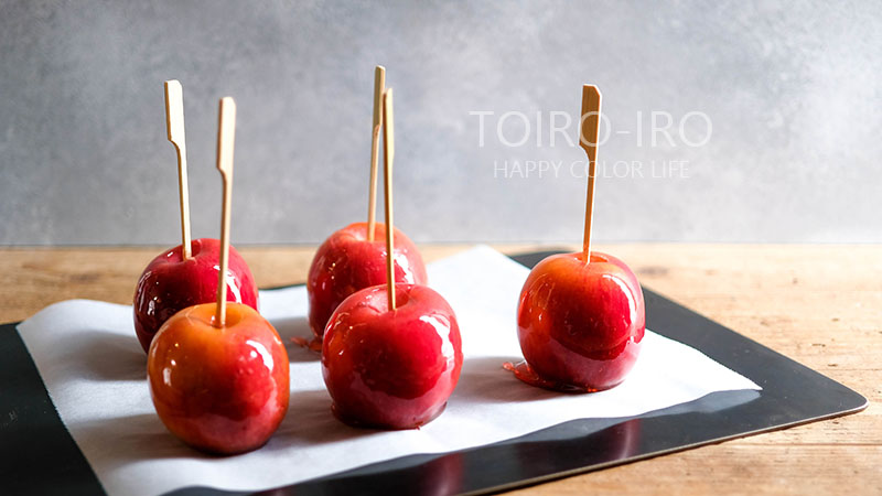 屋台の味を家庭で再現！おいしい「りんご飴」の作り方