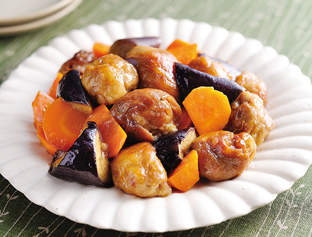 茄子と豚肉の酢豚風栄養士みさころの簡単レシピ