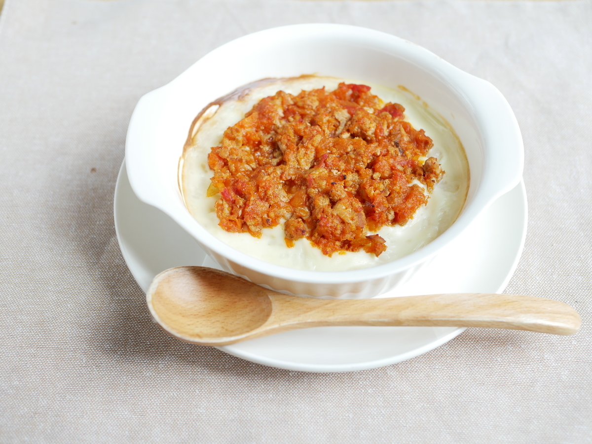 サイゼリヤのミラノ風ドリア再現！, みんな好きでしょ？？？, サフランライスってなんかよくない？？？, 高校生の時よく食べたな