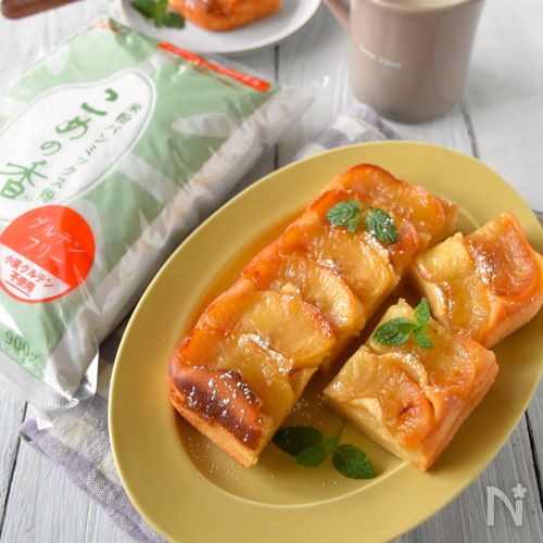 りんごのヨーグルトパンケーキ