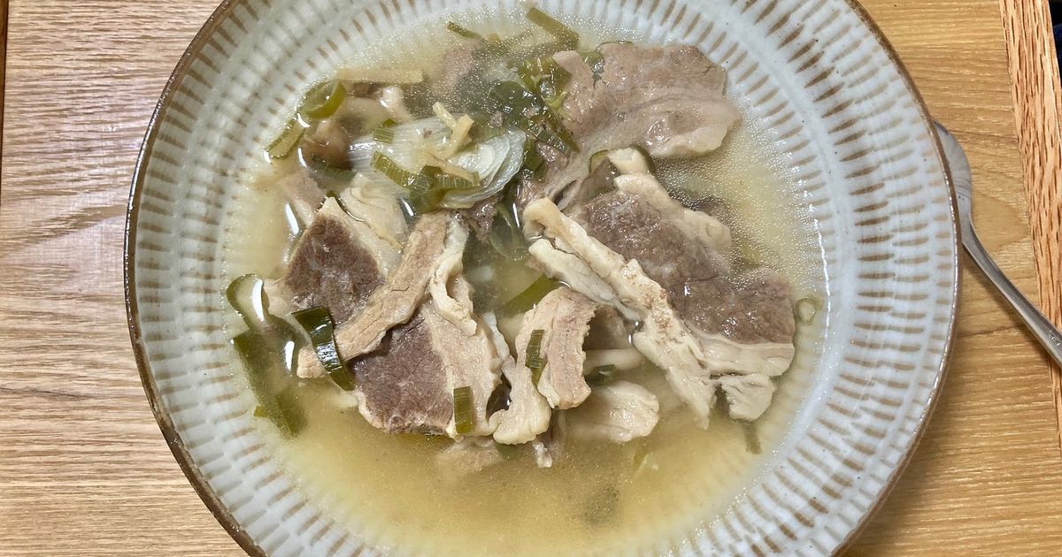 野菜たっぷりのダシダスープクラシル