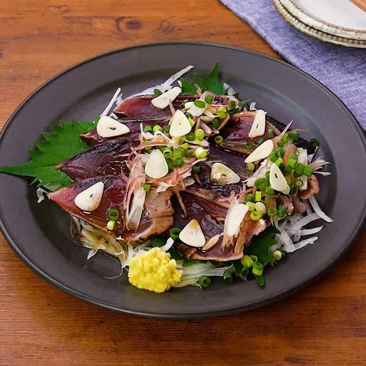 かつおのごま風味漬け