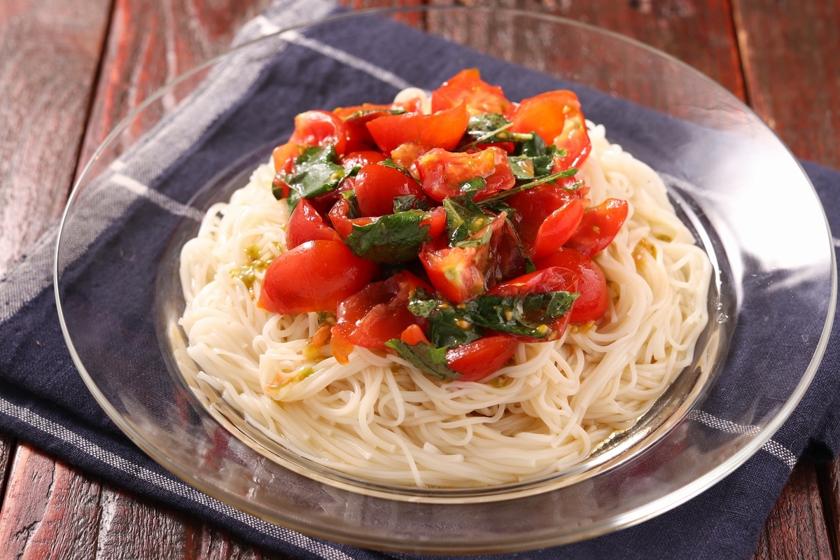 ★トマトを大量消費！食べる和風トマトソース★