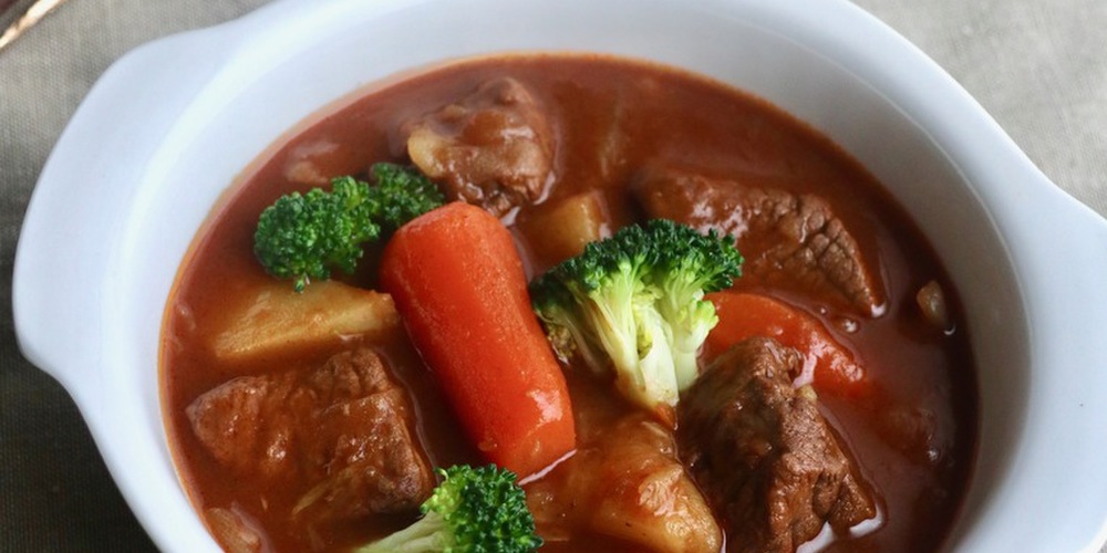 ビーフシチュー クリープクリームがけレシピ森永乳業の乳でひろがる！アイデアレシピ森永乳業株式会社