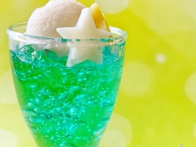 ☂️紫陽花クリームソーダ☂️クラシル