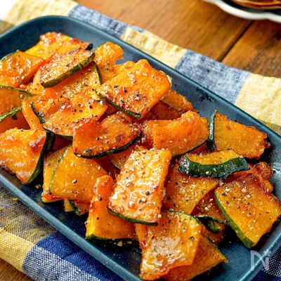 焼きカボチャのポン酢あえ – 田七プラス de 薬膳レシピプロジェクト