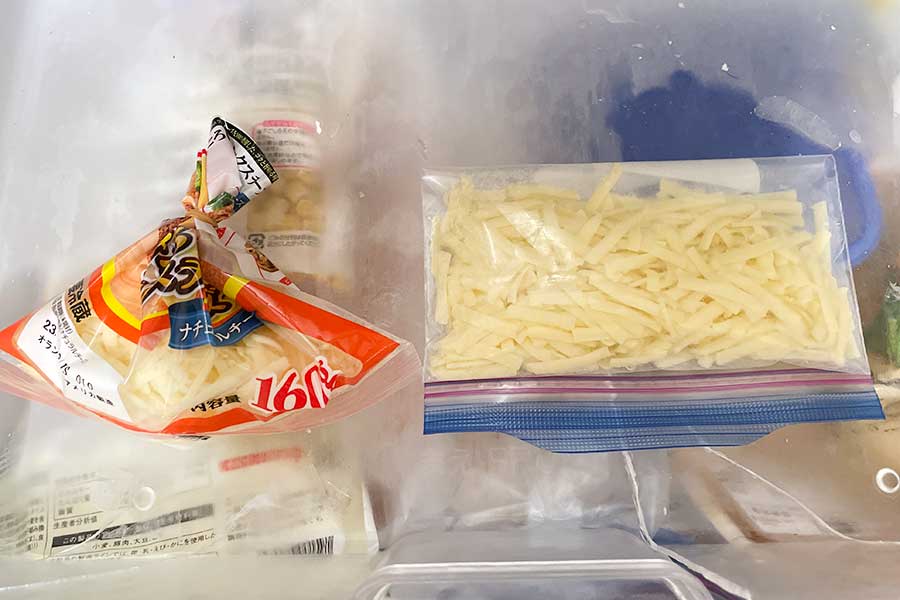 意外で簡単すぎた チーズをパラパラで冷凍保存する！解決の裏ワザは秒でした お天気ママ- エキスパート - Yahoo!ニュース
