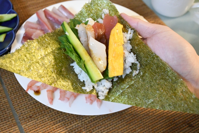 簡単手巻き寿司の卵