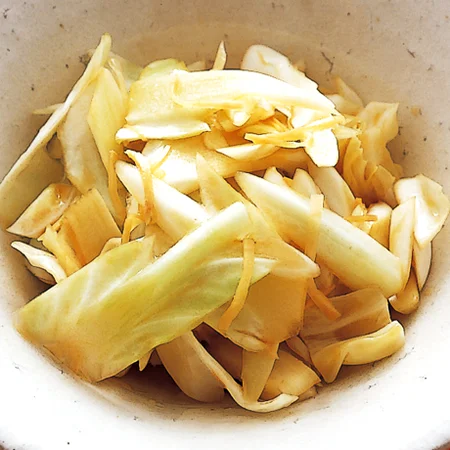 キャベツの芯には栄養いっぱい！キャベツの芯も無駄なく食べれるコールスローゆんママの日常