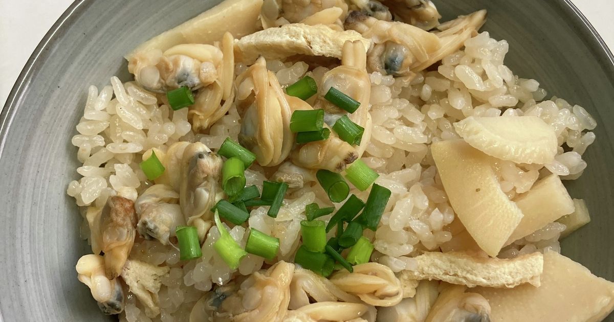 しょうが香る♪ 淡竹の炊き込みご飯