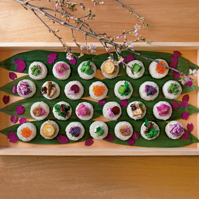 おでかけに☆オシャレな「手毬おにぎり」