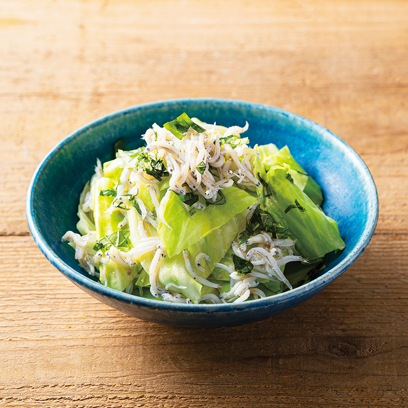 簡単！無限やみつき！キャベツとしらすの和物