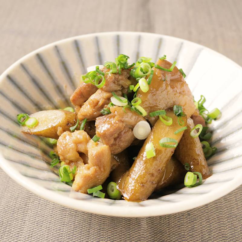 フライパンでつくる筑前煮