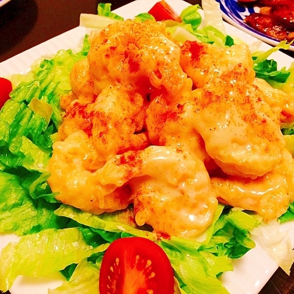 マヨネーズでカラッと野菜の天ぷら