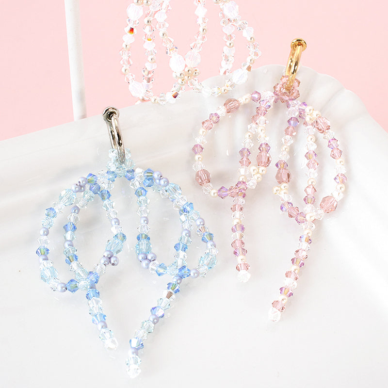 ビーズタッセル」イヤリング ピアス の作り方