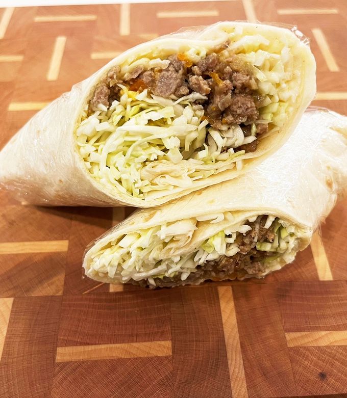 ひき肉と卵とチーズのトルティーヤ レシピ・作り方 by さくらぐみ - 楽天レシピ