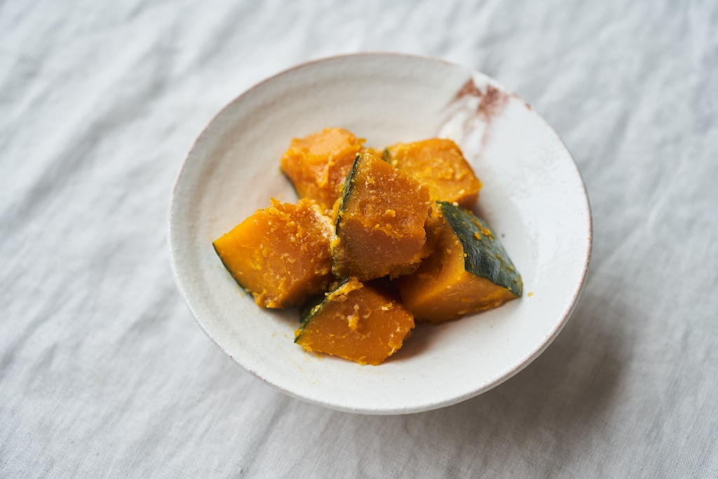 レンジで簡単！蒸しかぼちゃ 平日の時短ごはんレシピゆり子のおいしい暮らし