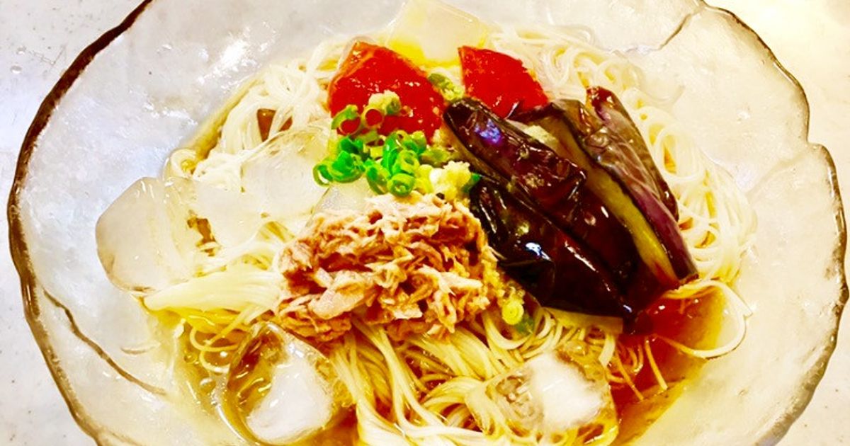 ツルッと美味しい！ナスそうめん♪ by shokenママクックパッド簡単おいしいみんなのレシピが392万品