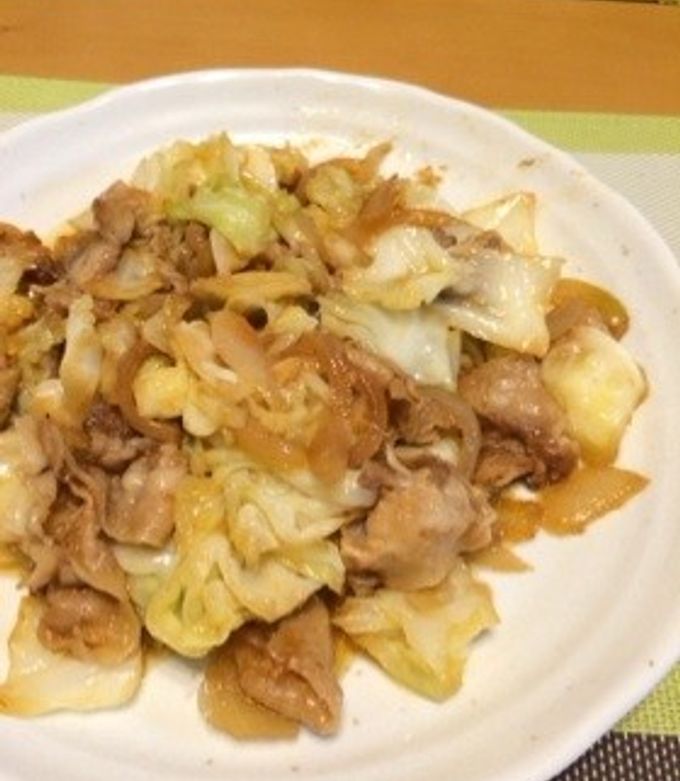 豚ひき肉を使った甜麺醤なし回鍋肉