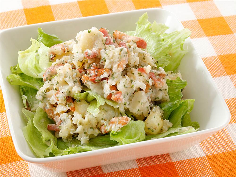 レシピ詳細 パフェ風ポテトサラダ 美味食彩平和堂のWEB COOKING CARDメニュ