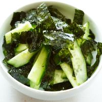 韓国のりサラダ