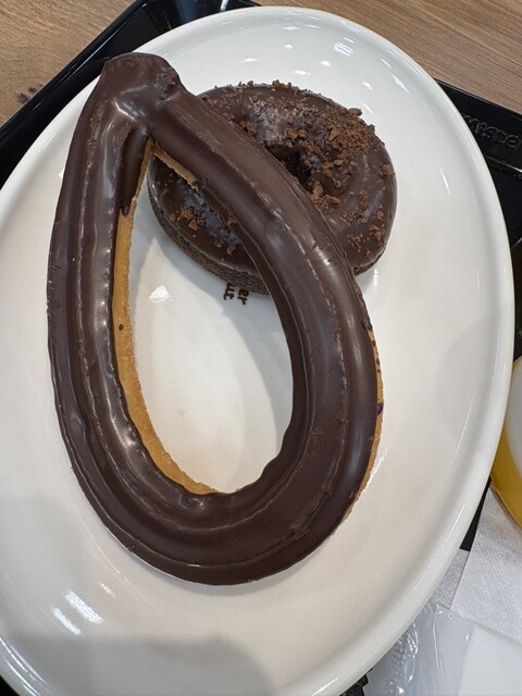 中評価 ミスタードーナツ チョコチュロの感想・クチコミ・カロリー情報 もぐナビ