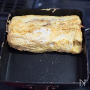 唐揚げと卵焼き弁当 ひじきサラダ・酢レンコン入り 白ごはん.comの作り置きが心強い！お弁当シリーズ：白ごはん.com