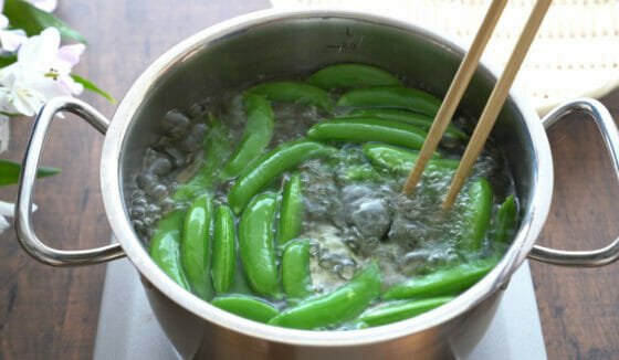 スナップエンドウはレンジで茹でるが正解！！美味しすぎる副菜レシピ３選 にぎりっ娘。- エキスパート - Yahoo!ニュース