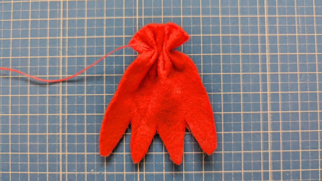 フェルトで作るウインナー 無料型紙＆作り方 手作りおままごと手芸＊あまなつのフェルトキッチン＊