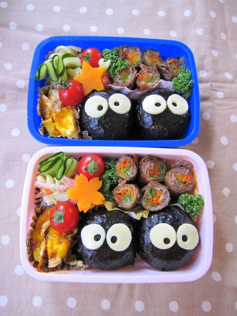 まっくろくろすけ - キャラデコ弁.com スマホ