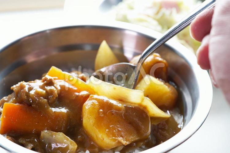 カレーライスイラストのフリー素材イラストイメージ