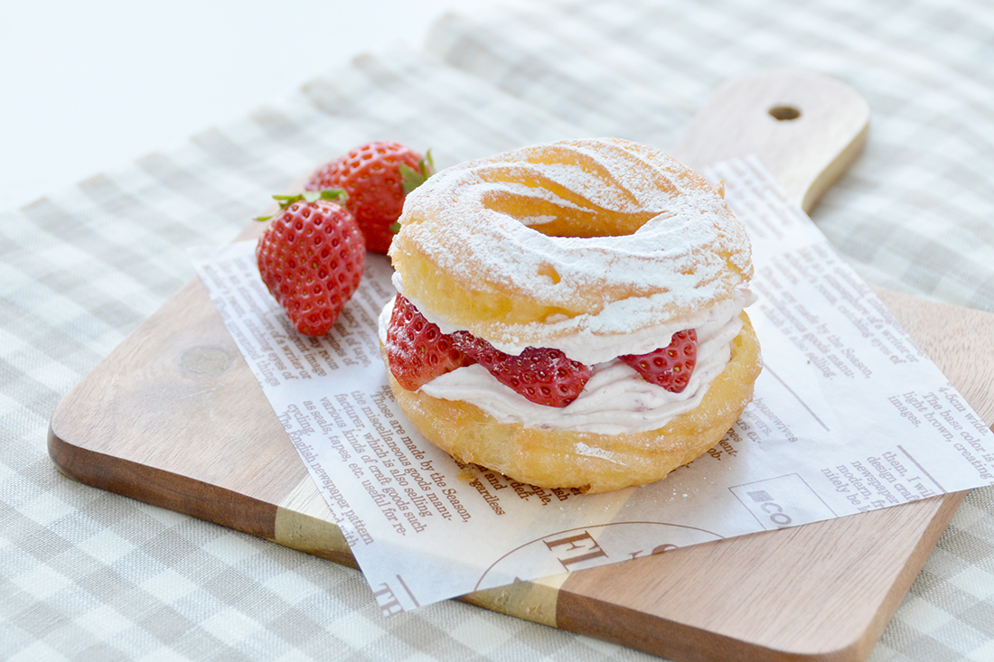 チョコレートがけフレンチクルーラ