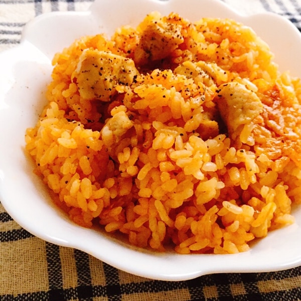 kay's レシピ No.30 オムライス 炊飯器チキンライス