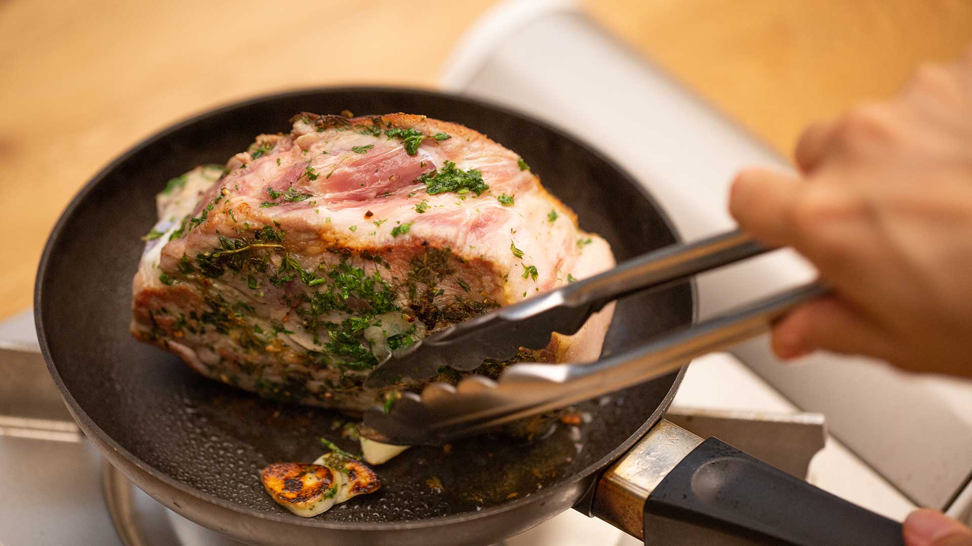 焼肉のタレでローストポーク