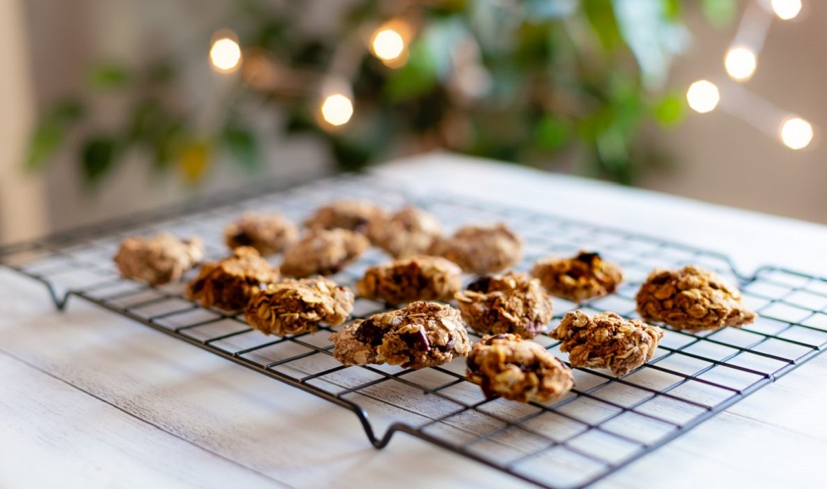 レーズンオートミールクッキ