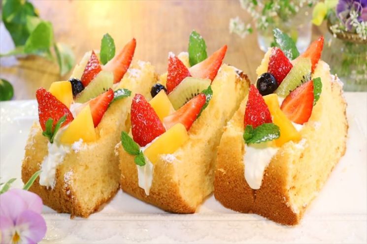 メロンのシフォンサンド : Cafe Cherryblossom