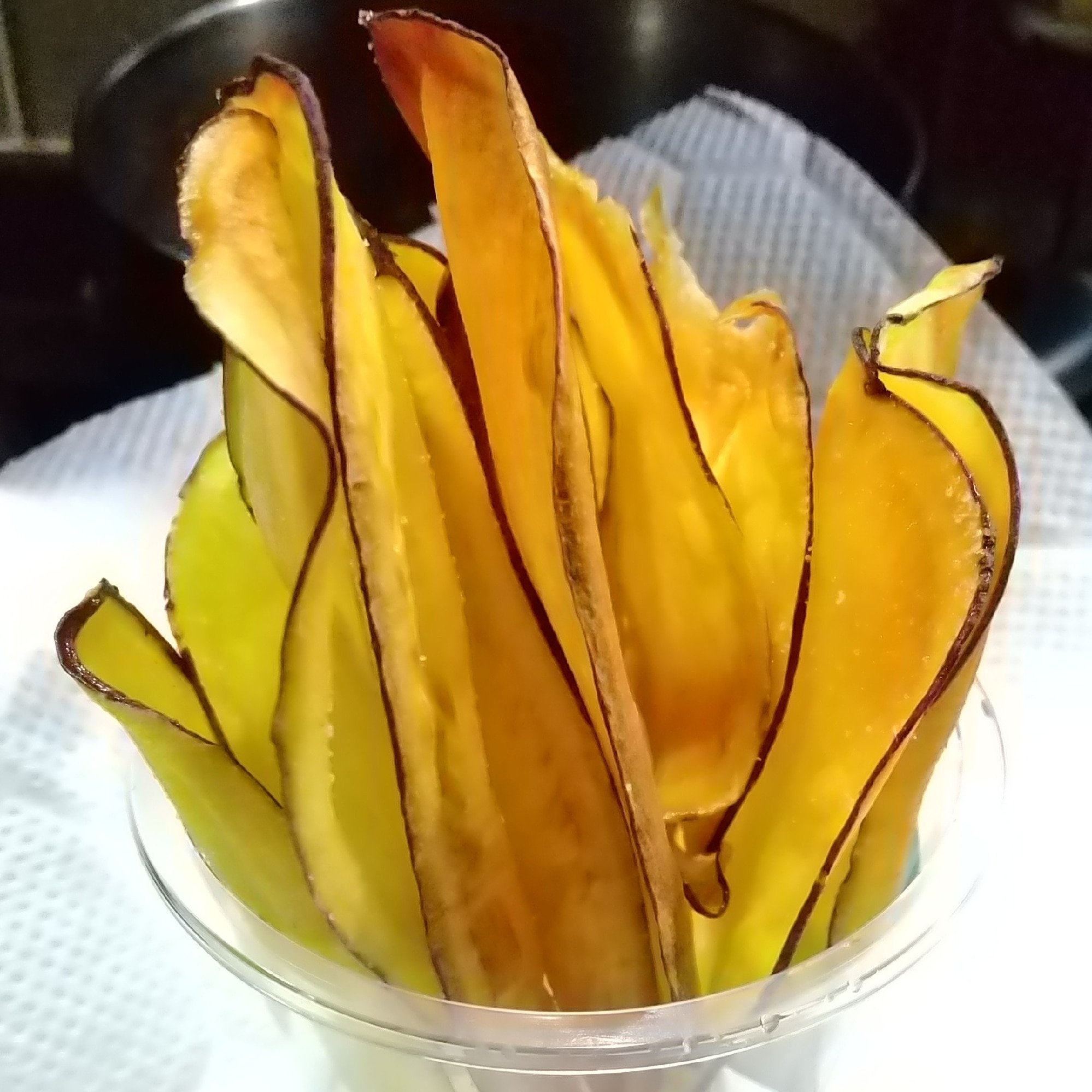 やっみつき注意 はちみつ塩バターさつまいもチップスの作り方 料理研究家ゆかり- エキスパート - Yahoo!ニュース